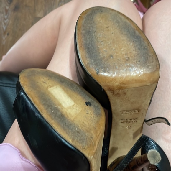 Fendi Zucca heels platforms shoes - Picture 12 of 17